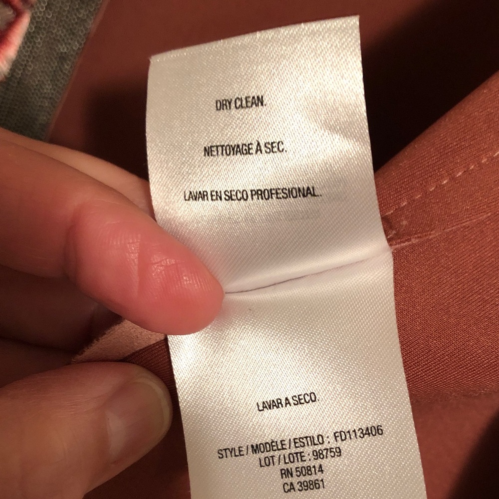 Tahari Dusty Rose Appliqué Open-Front Coat Size M - Picture 4 of 14